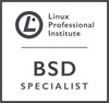 Linux Professional Institute BSD Specialist logo